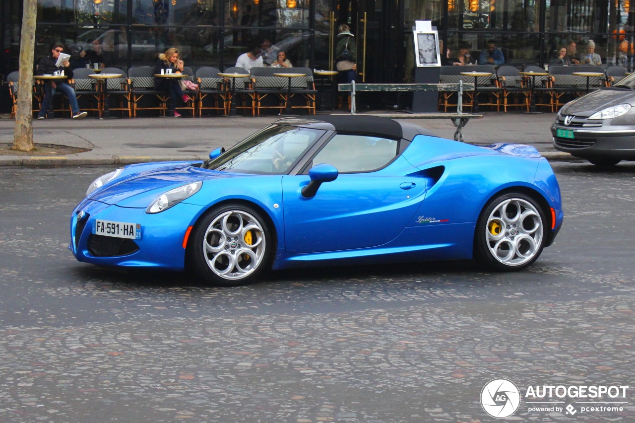 Alfa Romeo 4C Spider Italia