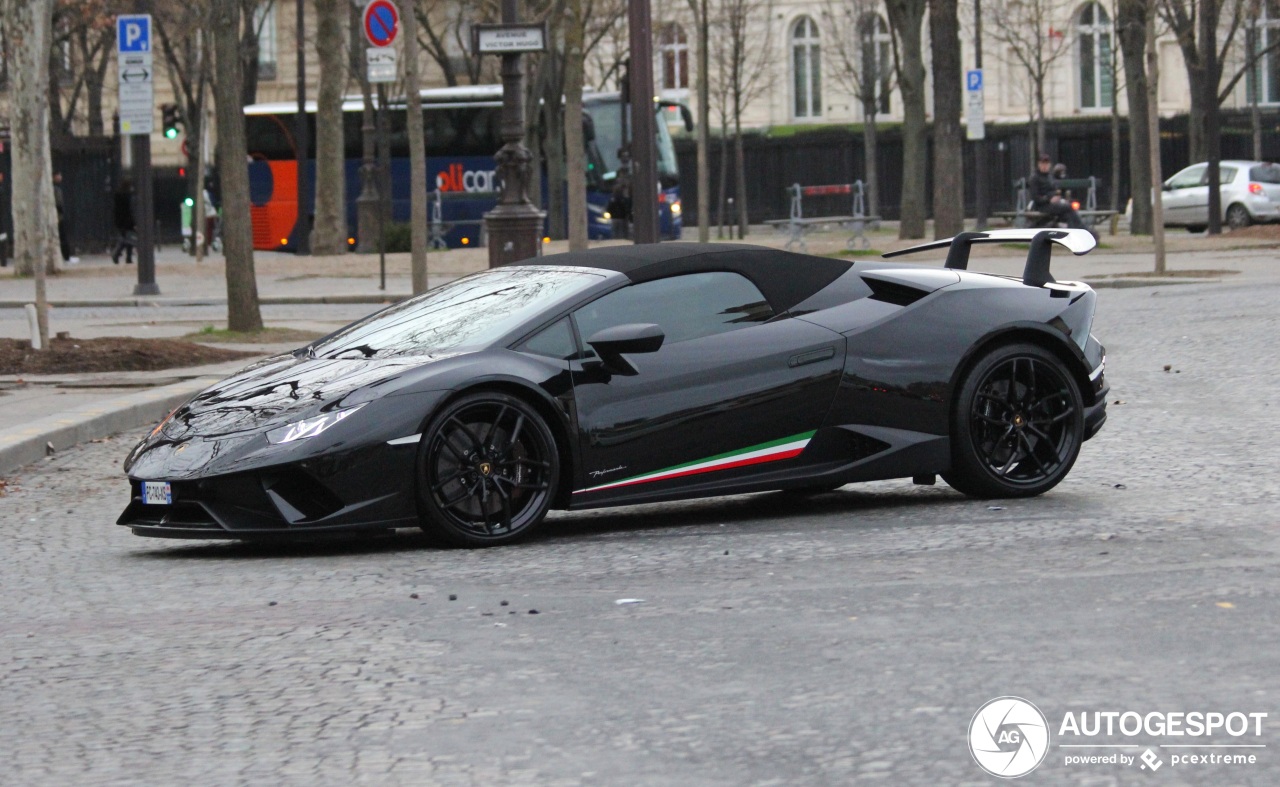 Lamborghini Huracán LP640-4 Performante Spyder