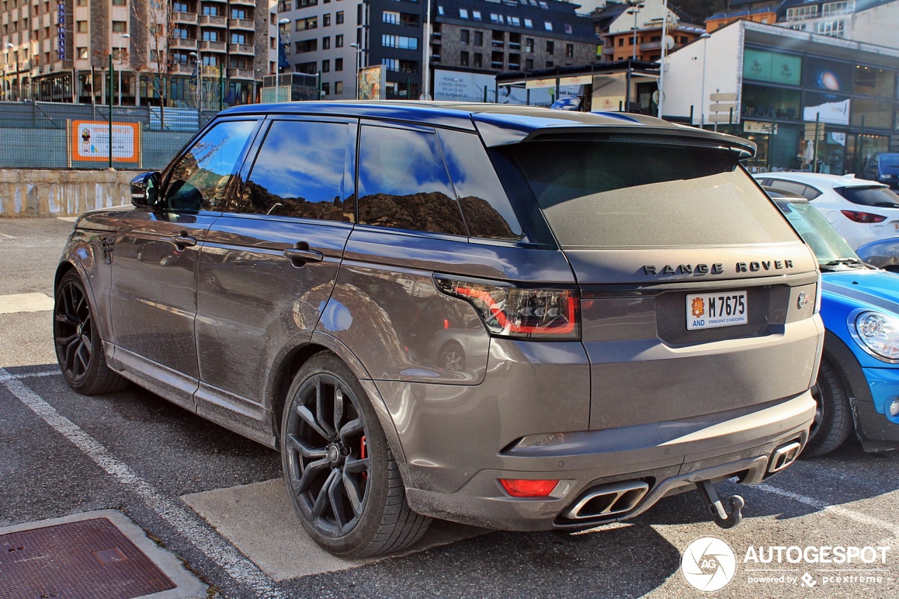 Land Rover Range Rover Sport SVR 2018