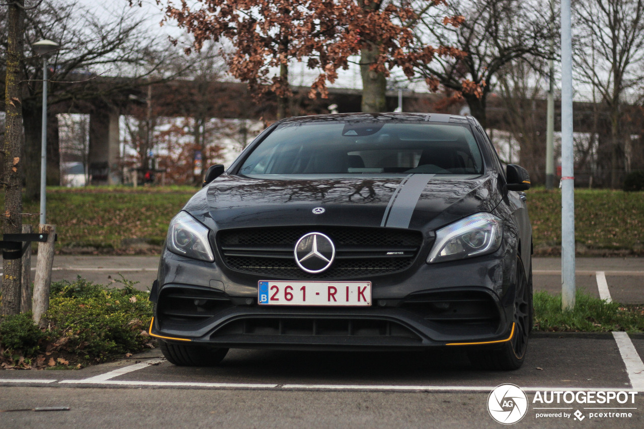 Mercedes-AMG A 45 W176 Yellow Night Edition