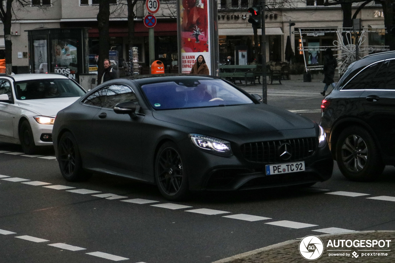 Mercedes-AMG S 63 Coupé C217 2018