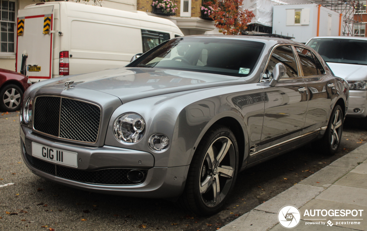 Bentley Mulsanne Speed 2015