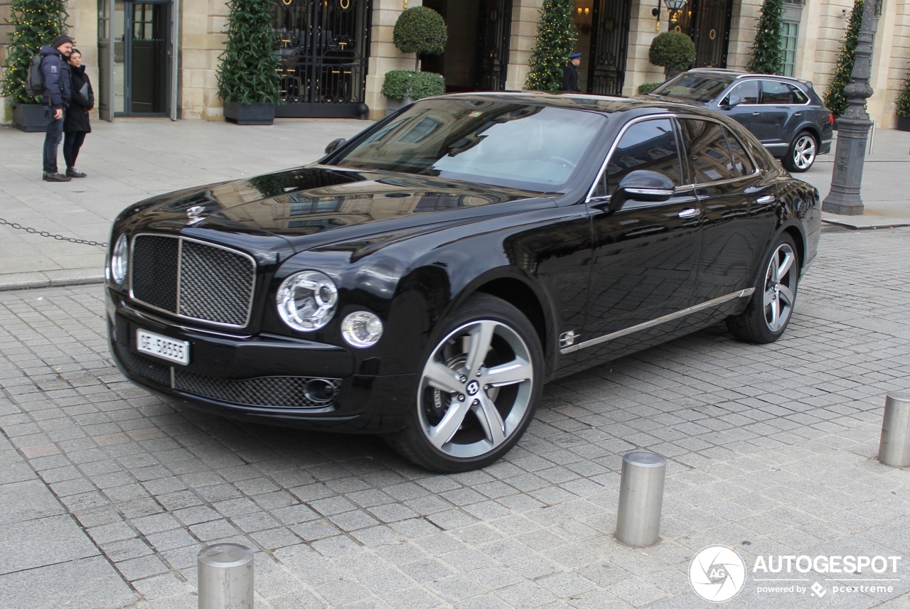 Bentley Mulsanne Speed 2015