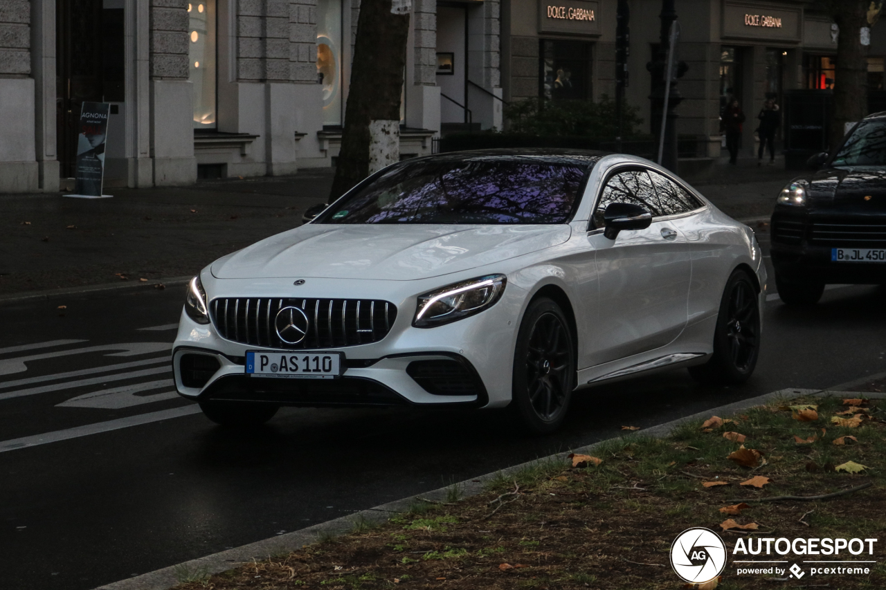 Mercedes-AMG S 63 Coupé C217 2018