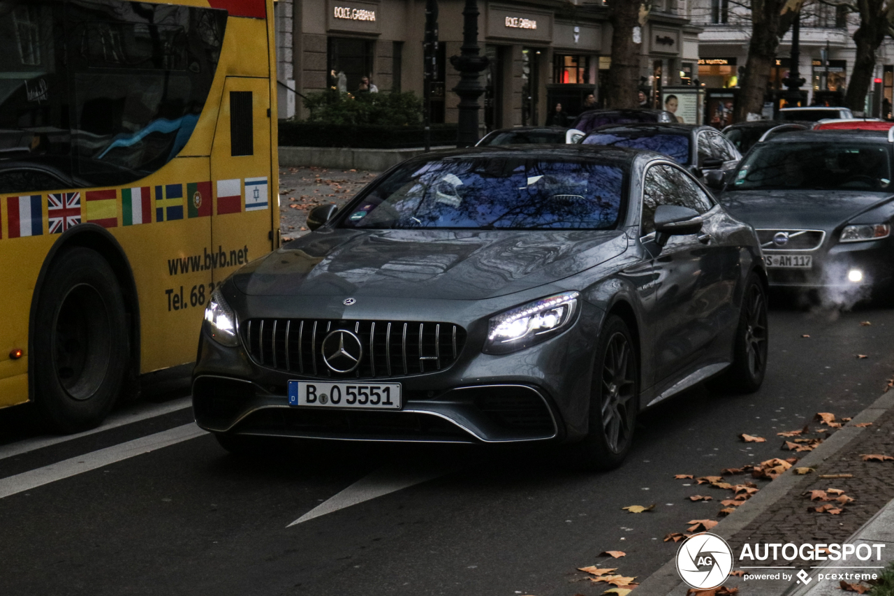 Mercedes-AMG S 63 Coupé C217 2018