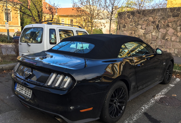 Ford Mustang GT Convertible 2015