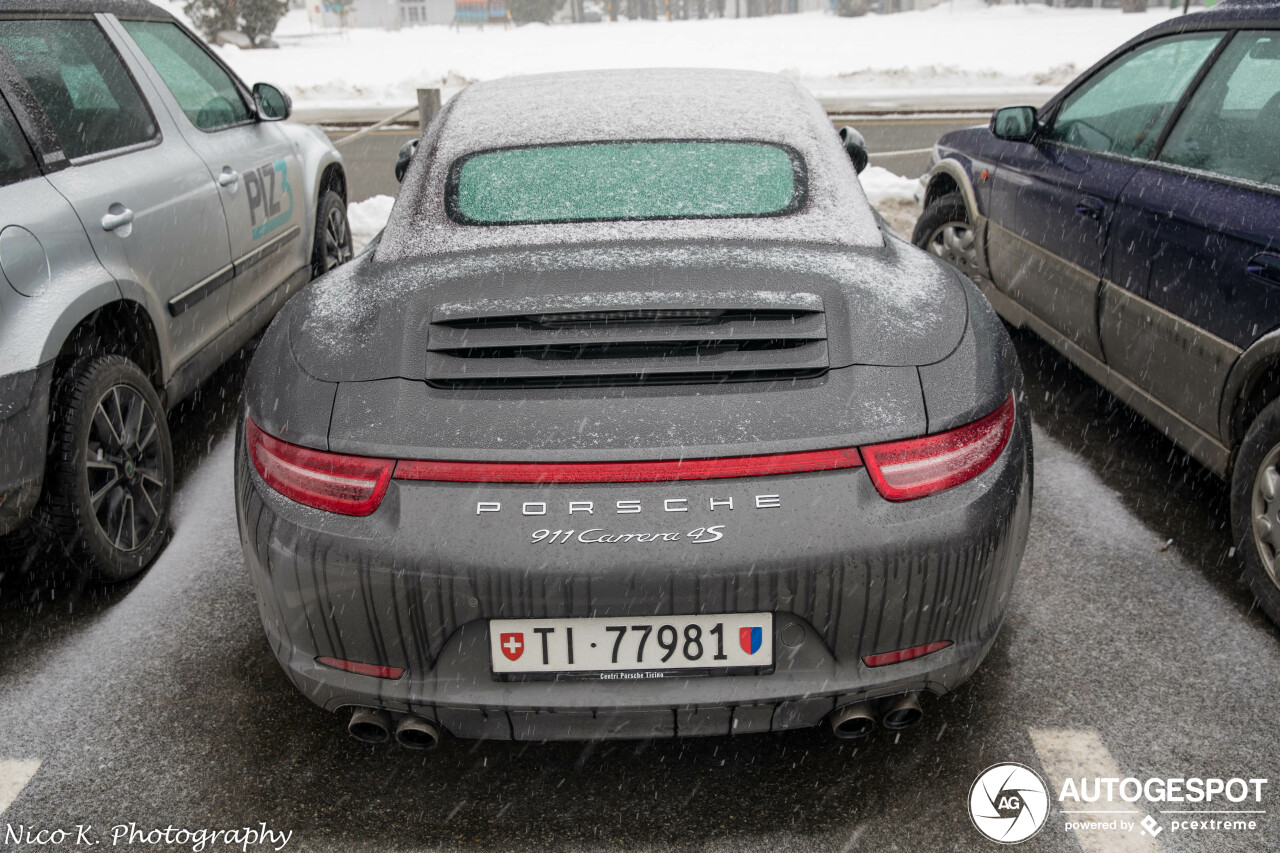 Porsche 991 Carrera 4S Cabriolet MkI