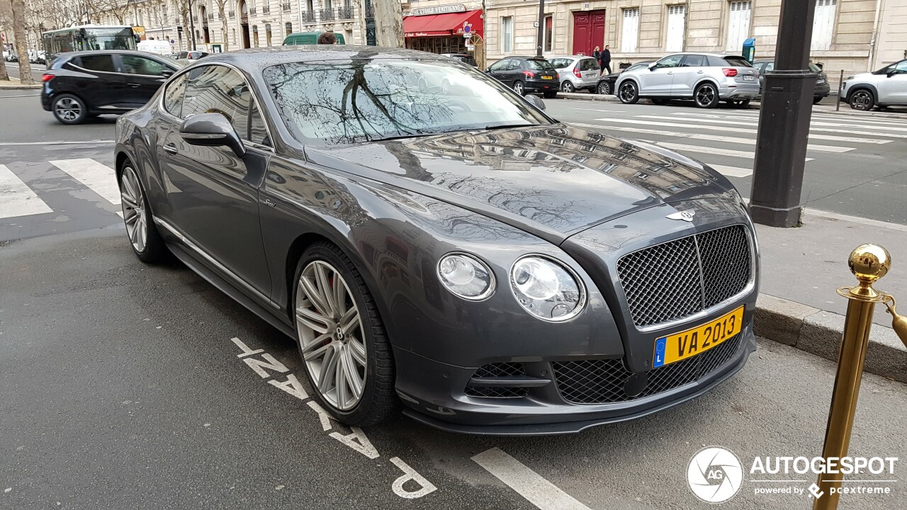 Bentley Continental GT Speed 2015