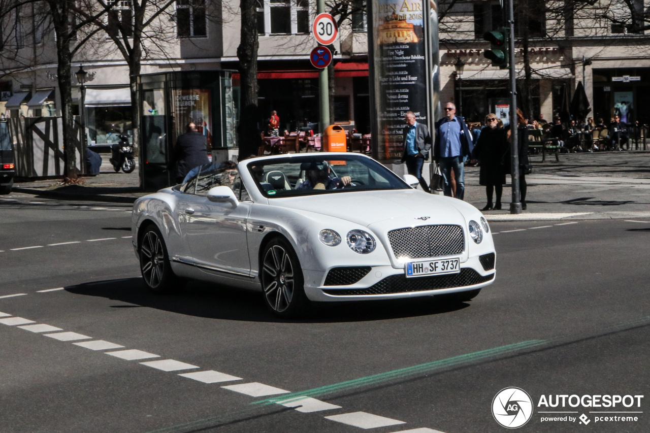 Bentley Continental GTC V8 2016