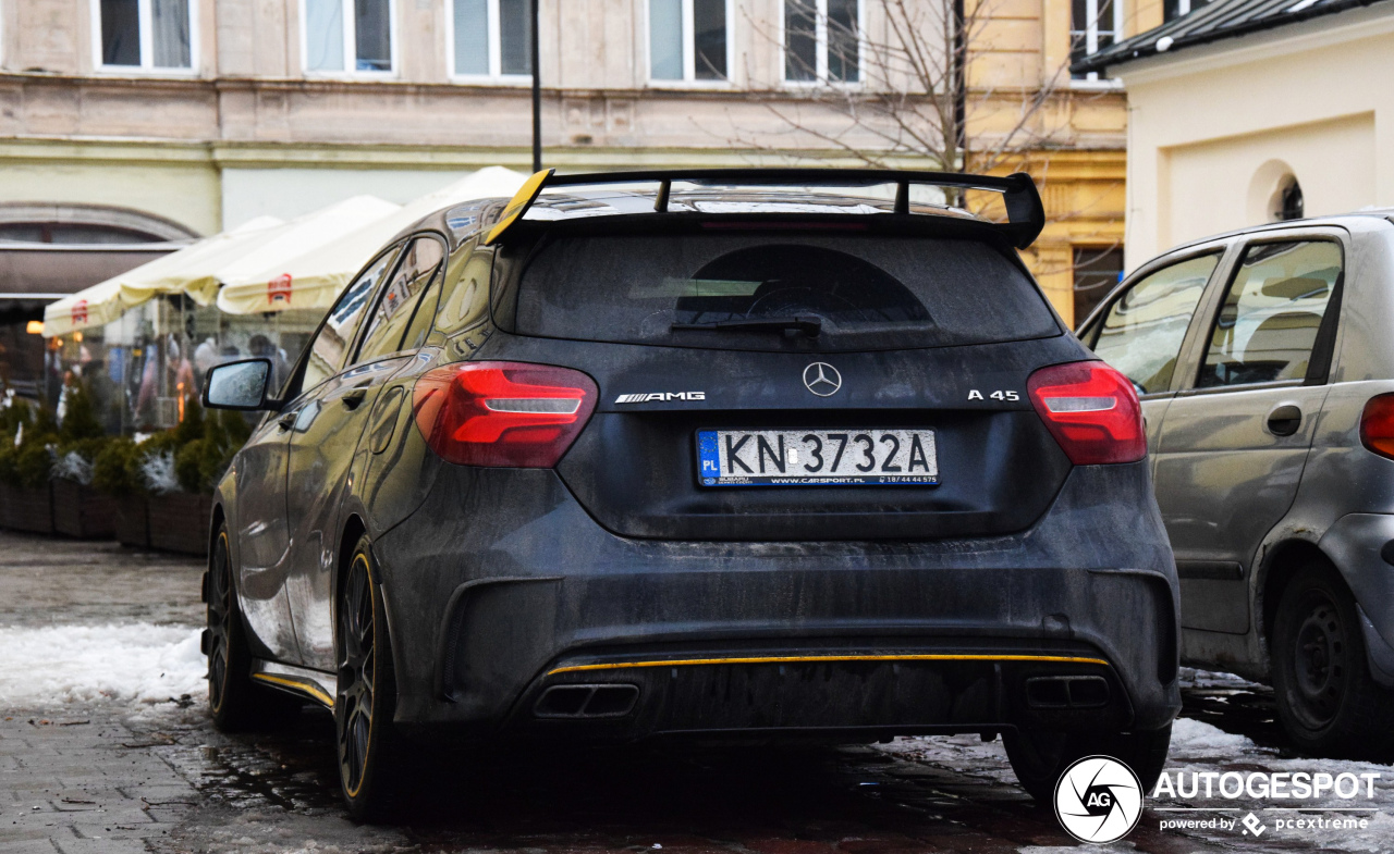 Mercedes-AMG A 45 W176 Yellow Night Edition