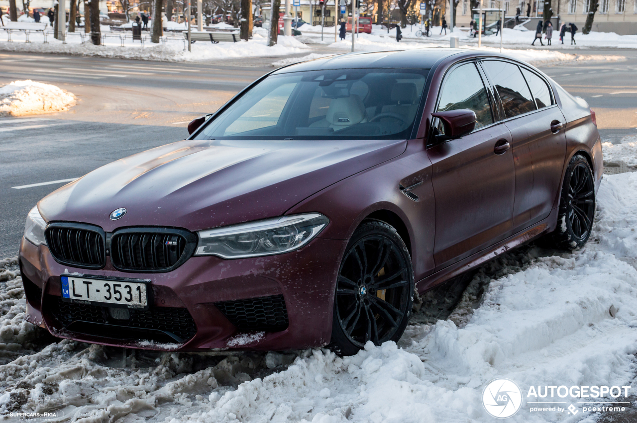 BMW M5 F90 First Edition 2018