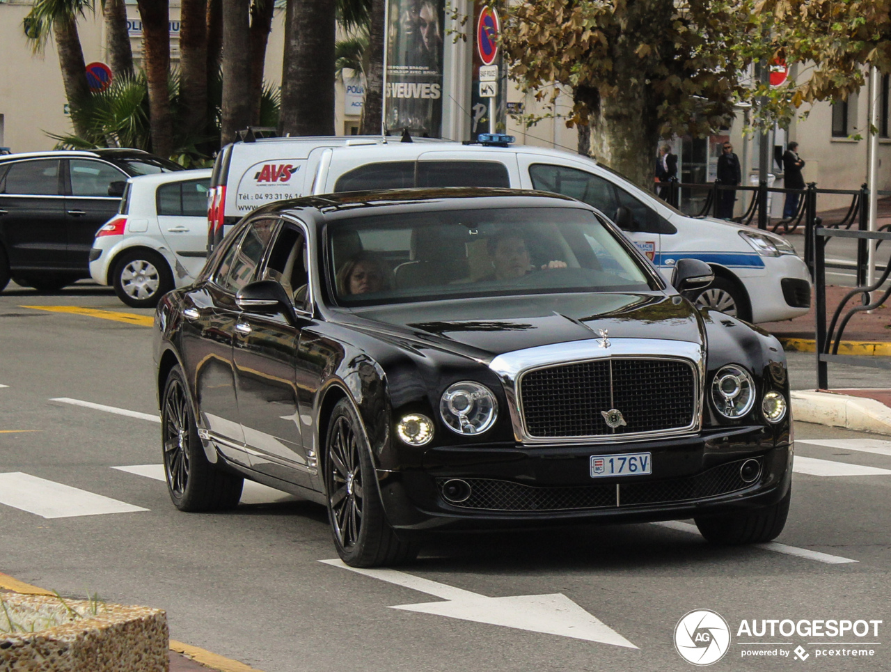 Bentley Mulsanne Speed Blue Train Edition