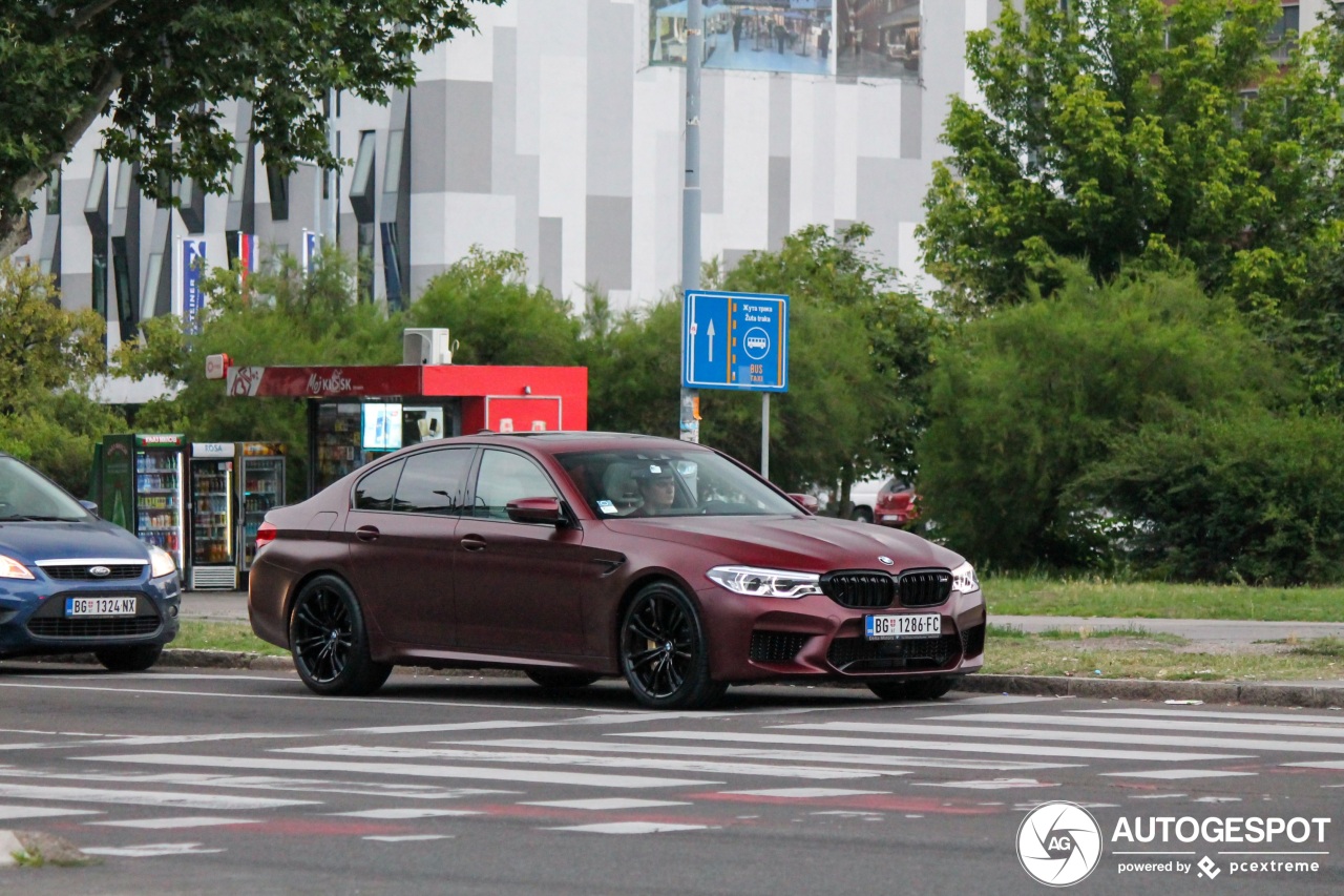 BMW M5 F90 First Edition 2018