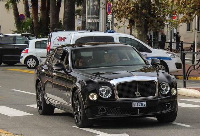 Bentley Mulsanne Speed Blue Train Edition