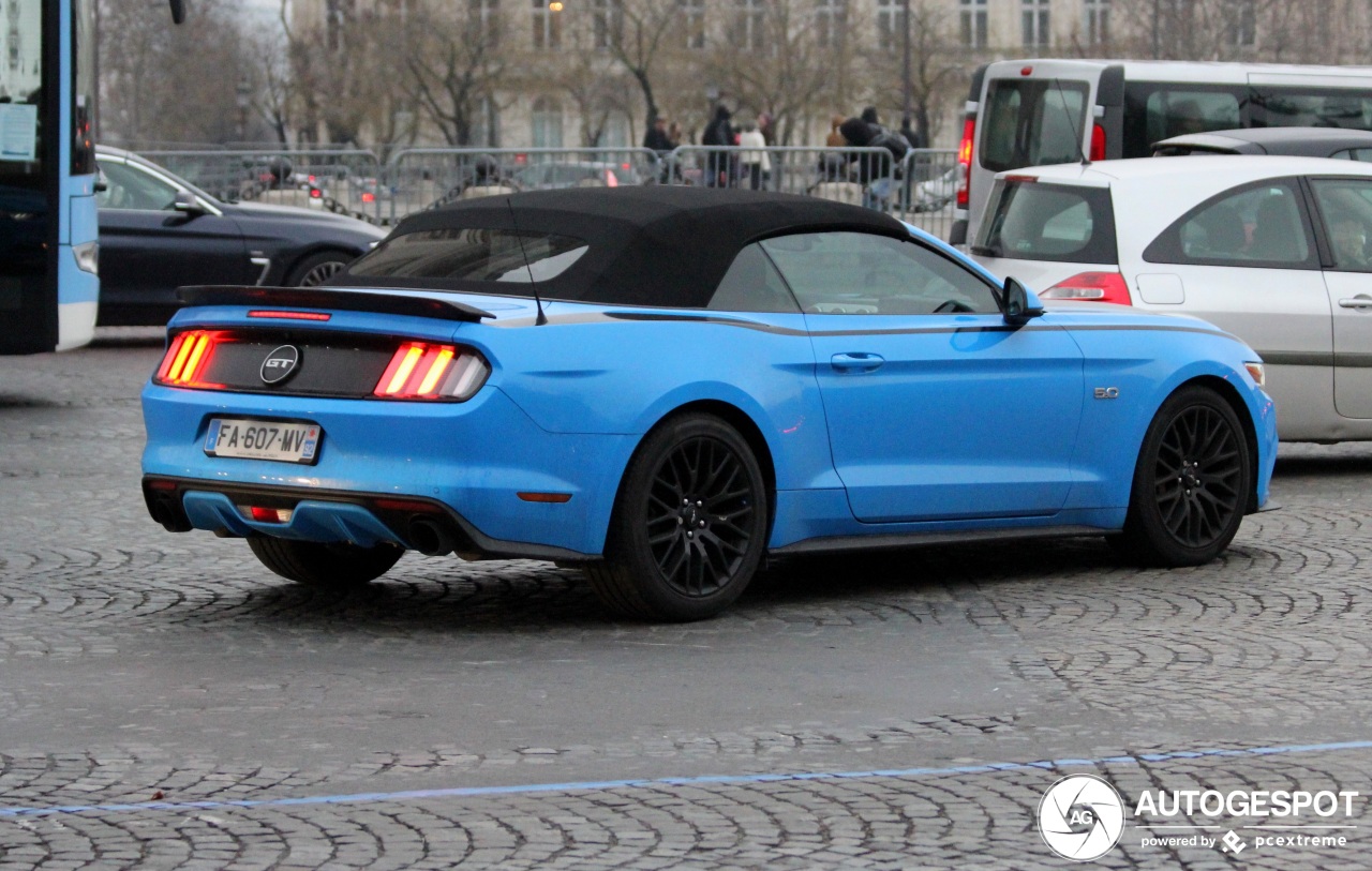 Ford Mustang GT Convertible 2015