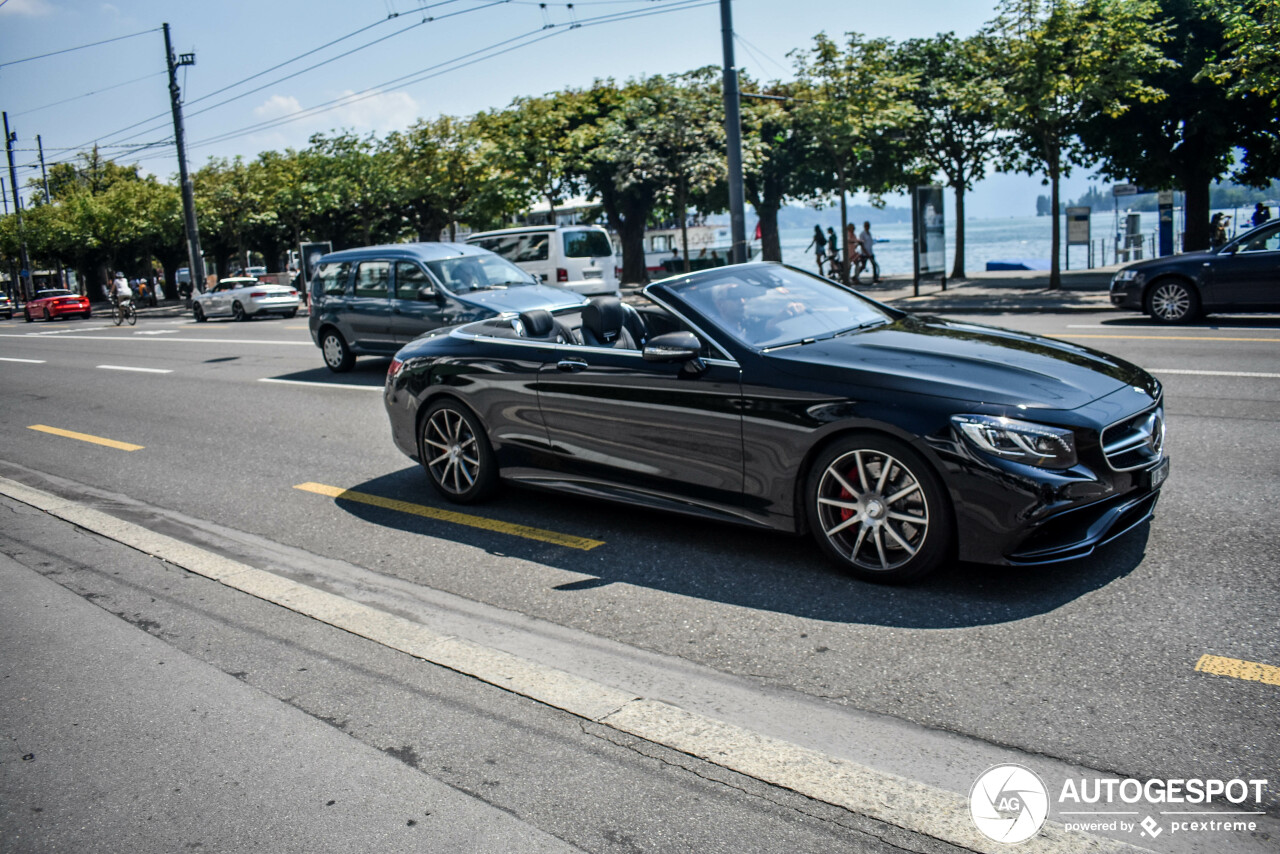 Mercedes-AMG S 63 Convertible A217