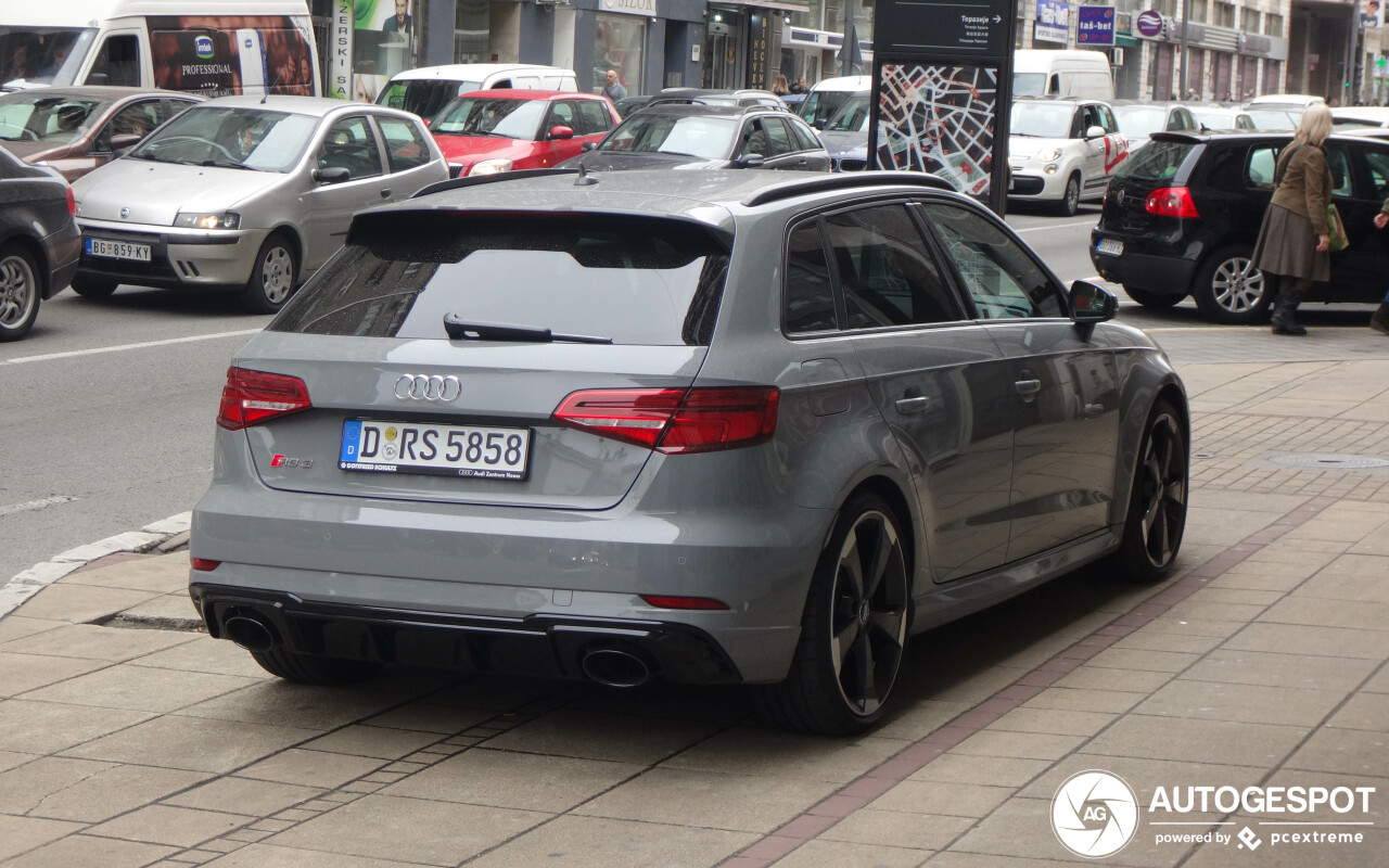 Audi RS3 Sportback 8V 2018