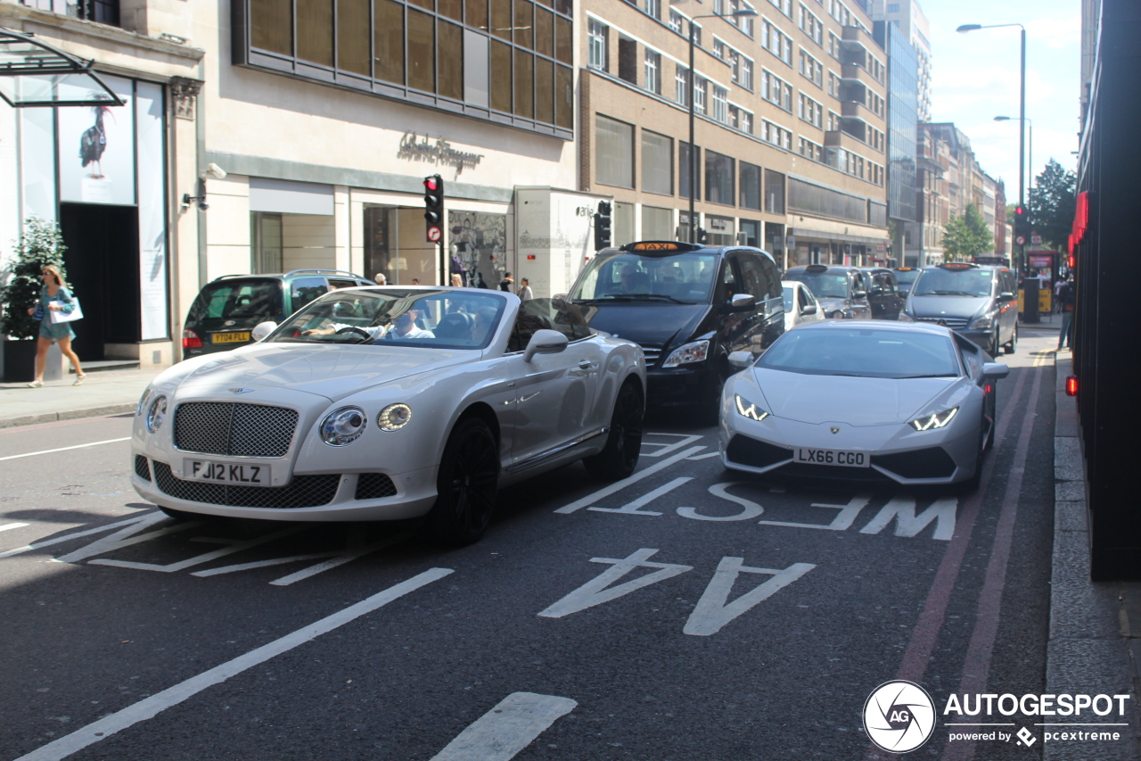 Bentley Continental GTC 2012