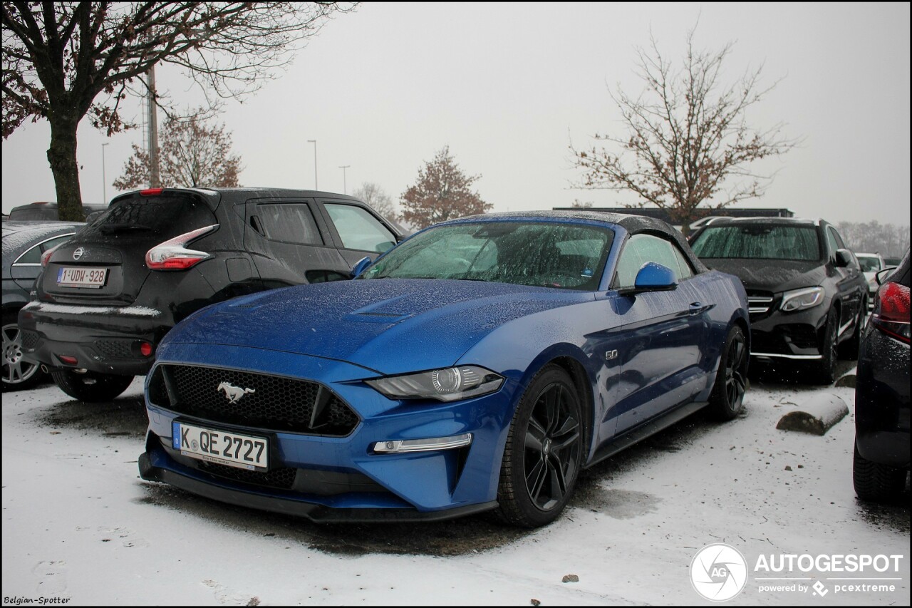 Ford Mustang GT Convertible 2018