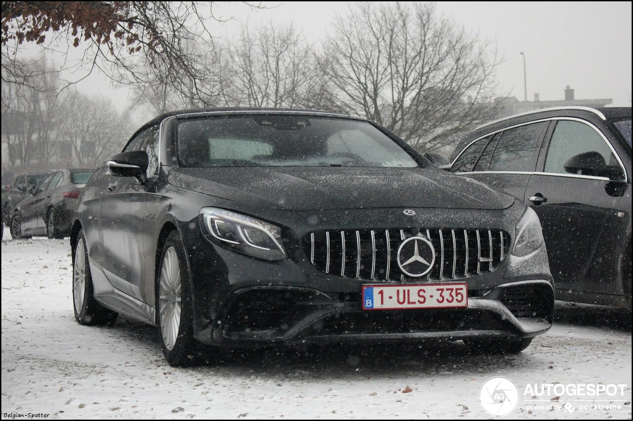 Mercedes-AMG S 63 Convertible A217 2018