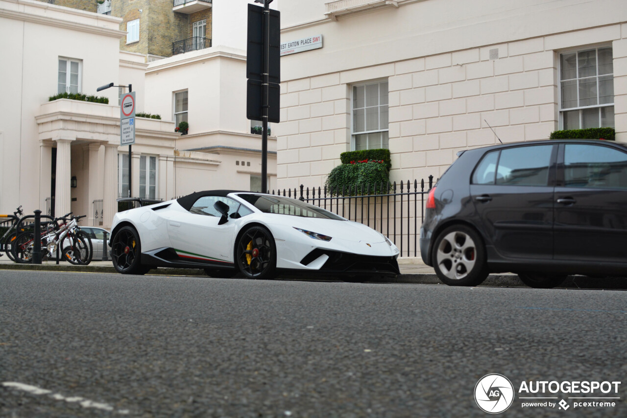 Lamborghini Huracán LP640-4 Performante Spyder