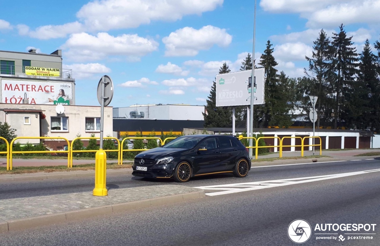 Mercedes-AMG A 45 W176 Yellow Night Edition