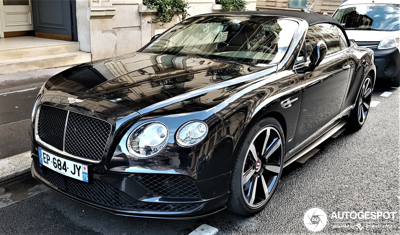 Bentley Continental GTC V8 S 2016