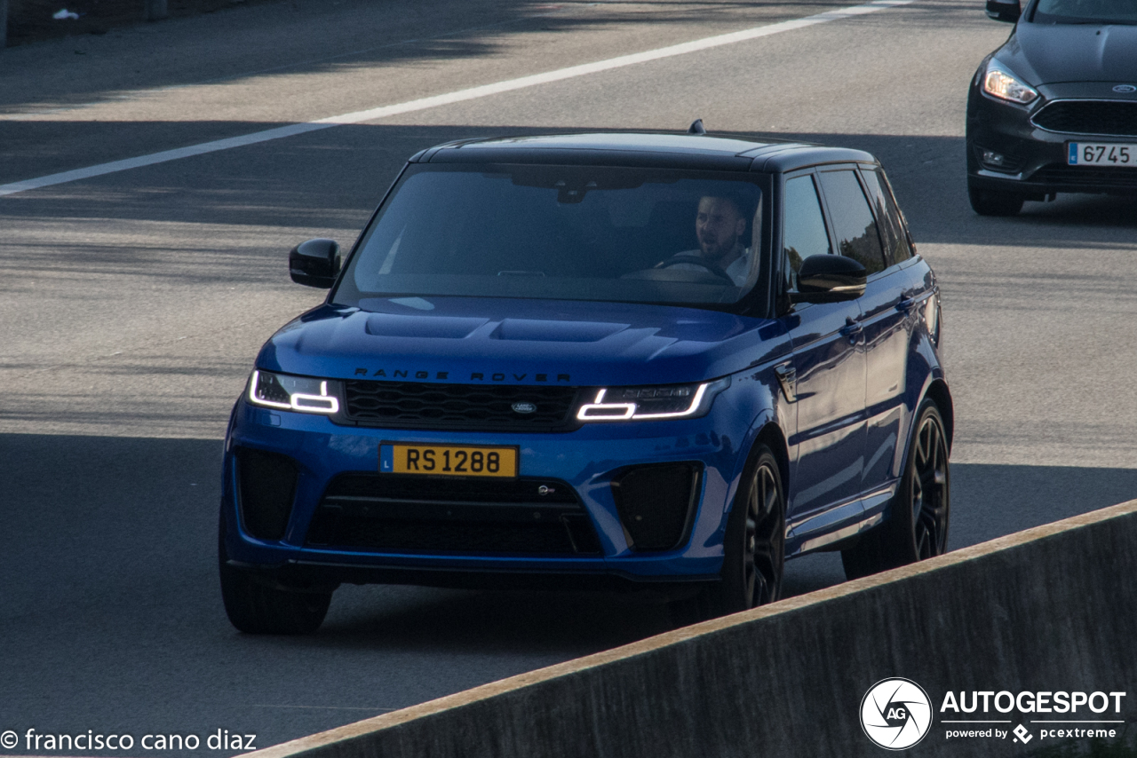 Land Rover Range Rover Sport SVR 2018