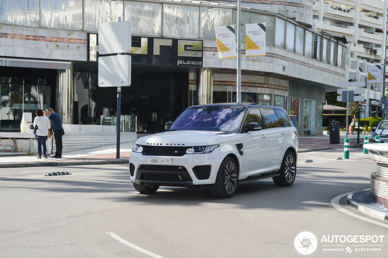 Land Rover Range Rover Sport SVR