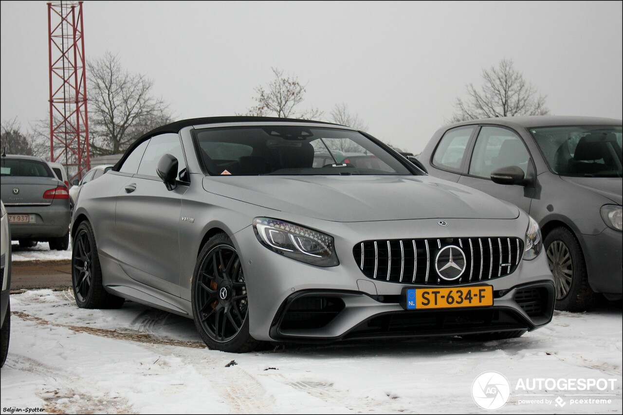 Mercedes-AMG S 63 Convertible A217 2018