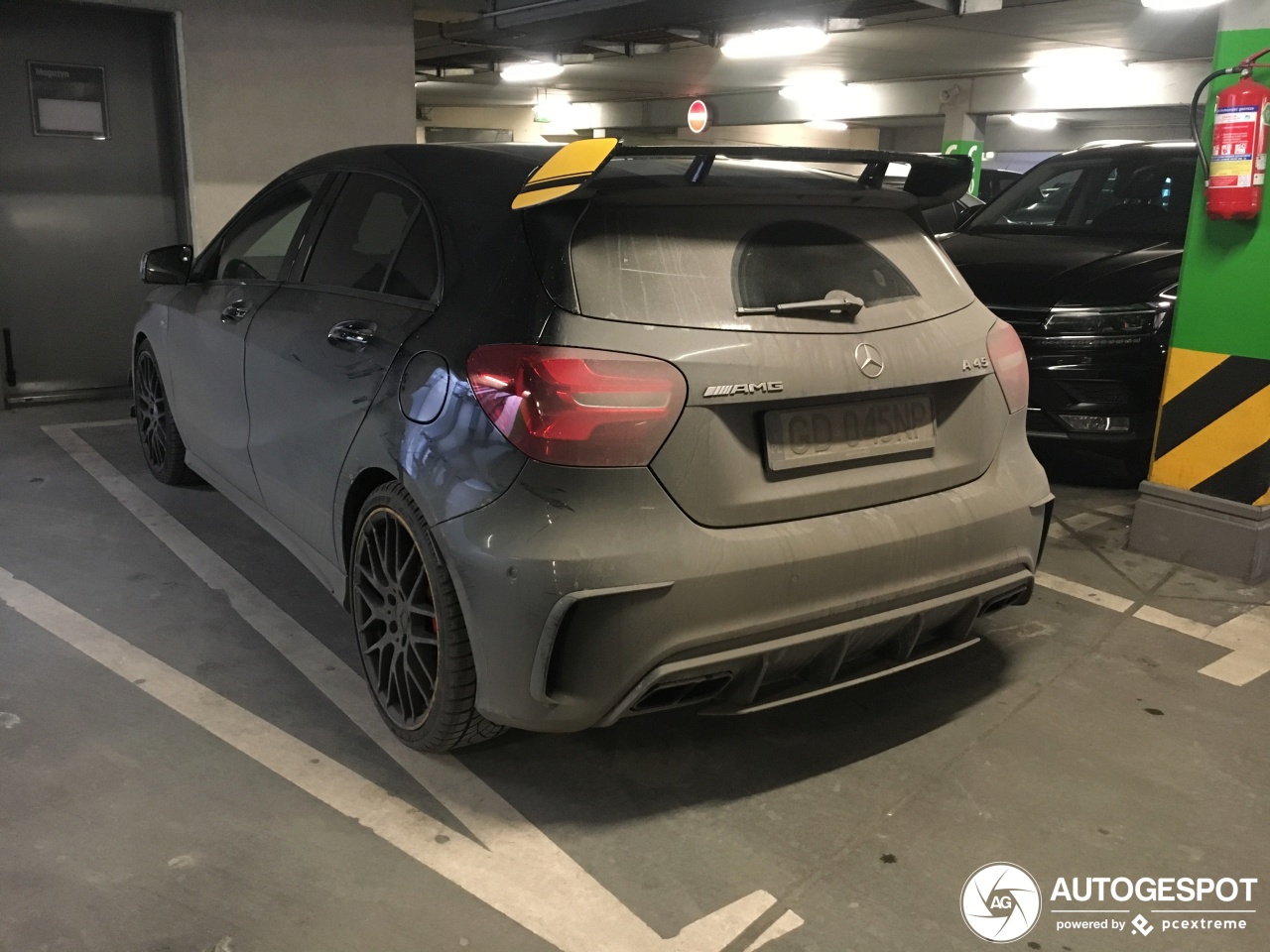 Mercedes-AMG A 45 W176 Yellow Night Edition