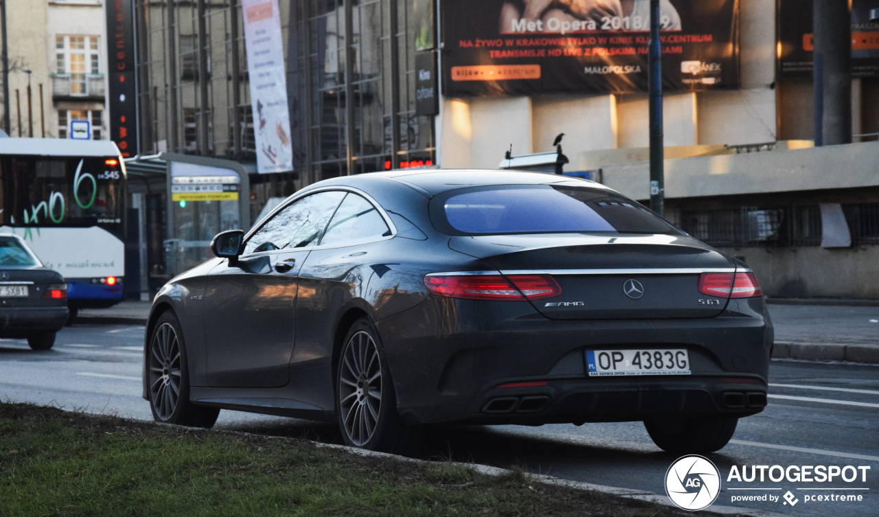 Mercedes-AMG S 63 Coupé C217