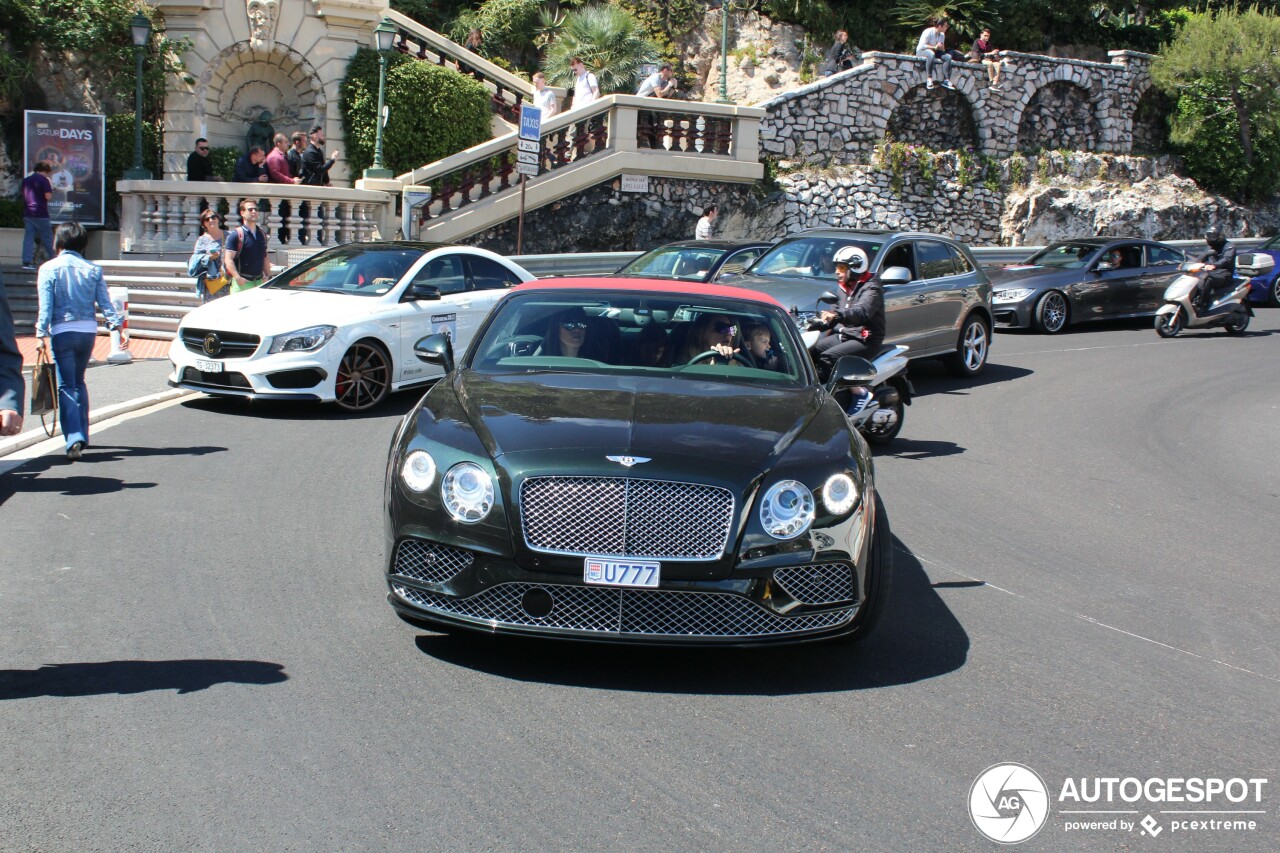 Bentley Continental GTC Speed 2016