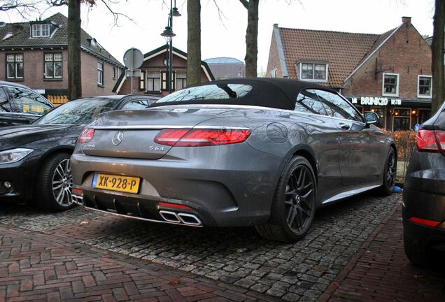 Mercedes-AMG S 63 Convertible A217 2018