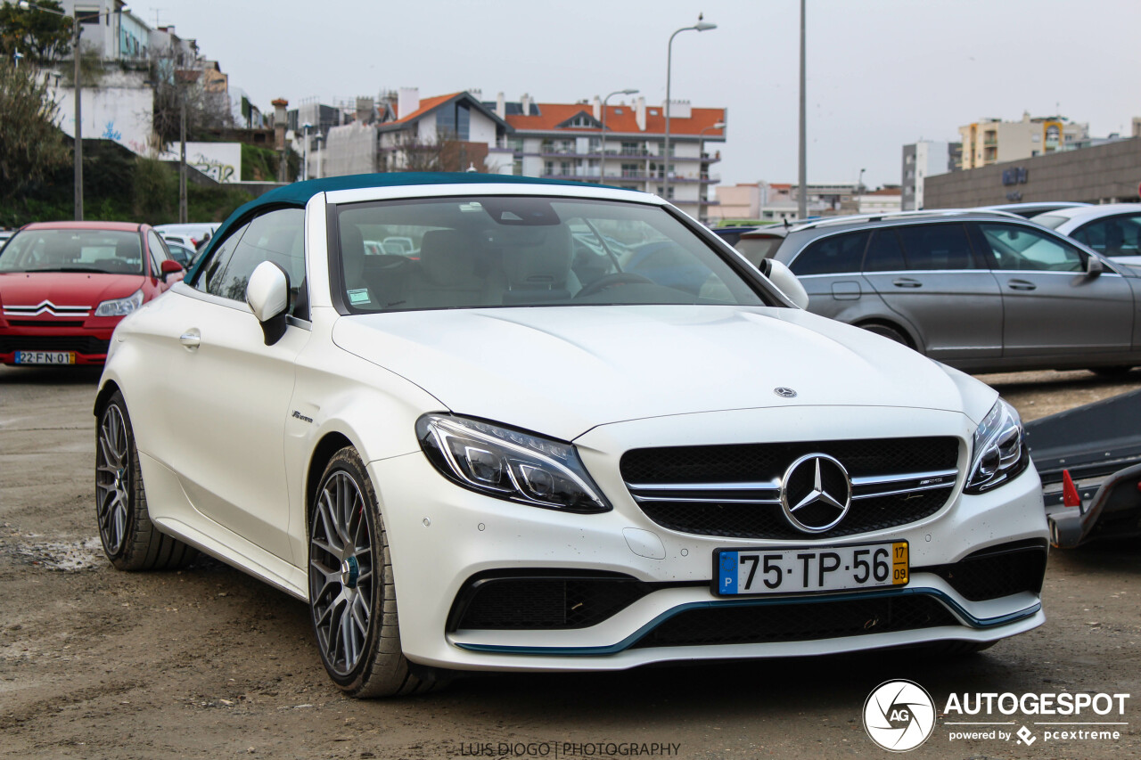 Mercedes-AMG C 63 S Convertible A205 Ocean Blue Edition