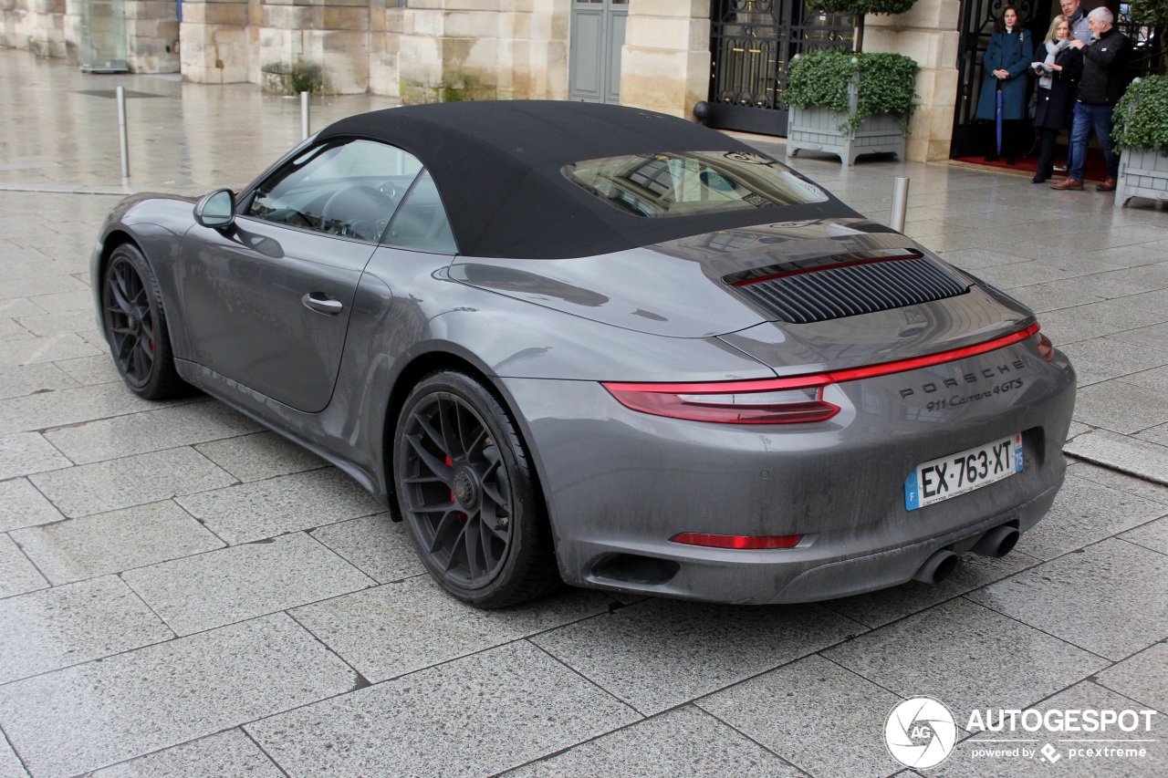 Porsche 991 Carrera 4 GTS Cabriolet MkII