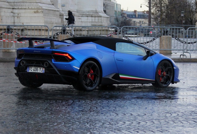 Lamborghini Huracán LP640-4 Performante Spyder