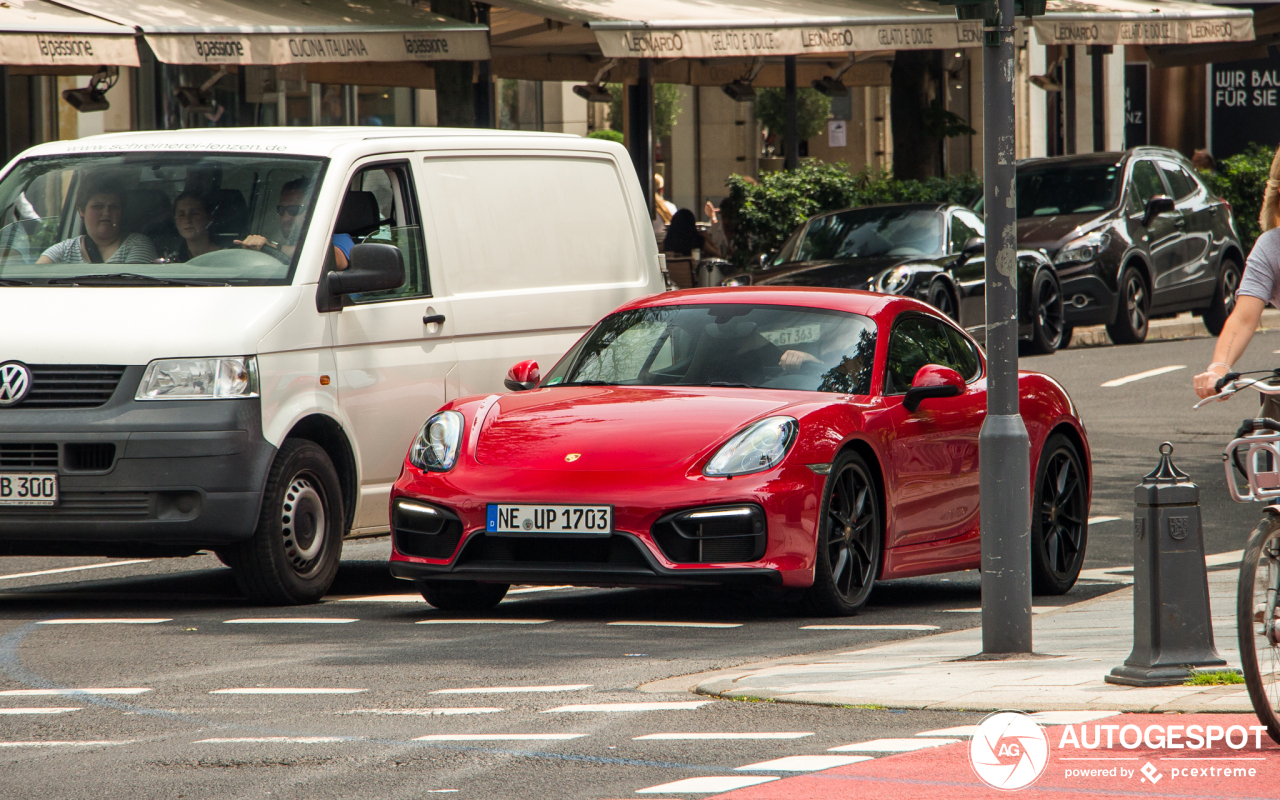 Porsche 981 Cayman GTS