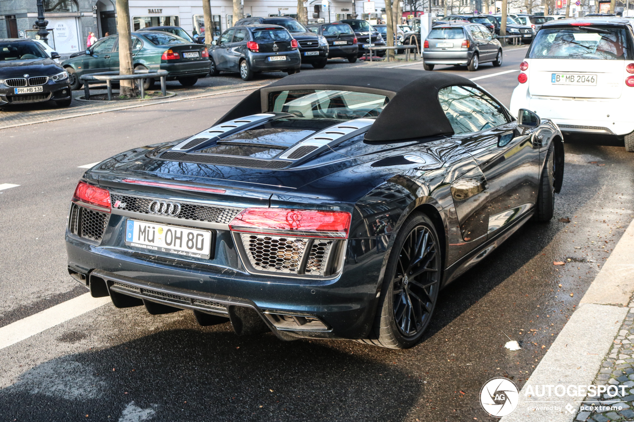 Audi R8 V10 Spyder 2016