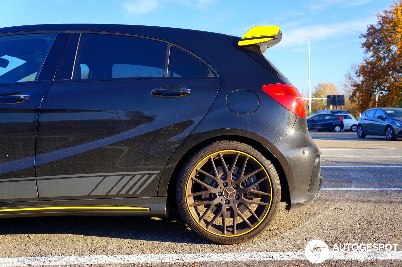 Mercedes-AMG A 45 W176 Yellow Night Edition