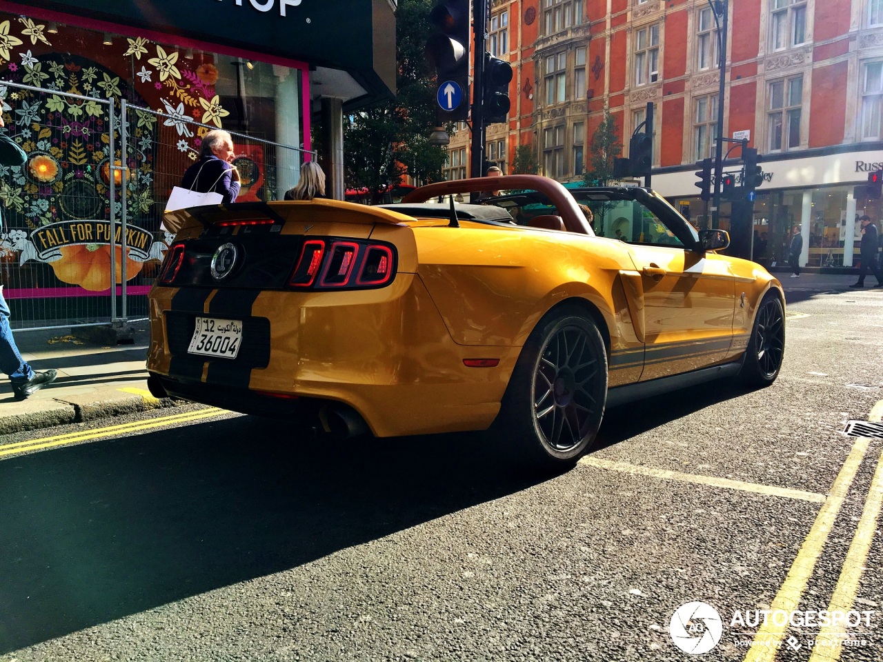 Ford Mustang Shelby GT500 Convertible 2014