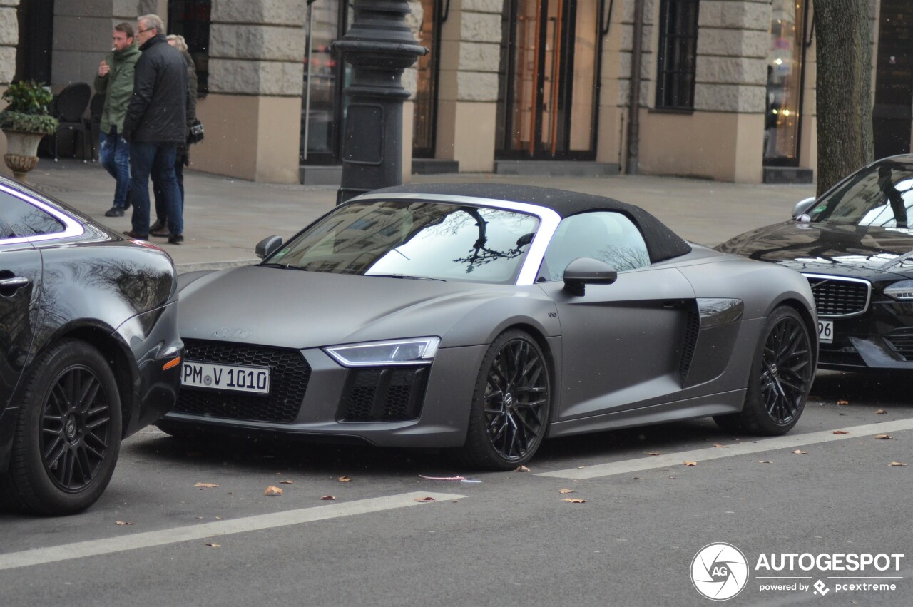 Audi R8 V10 Spyder 2016