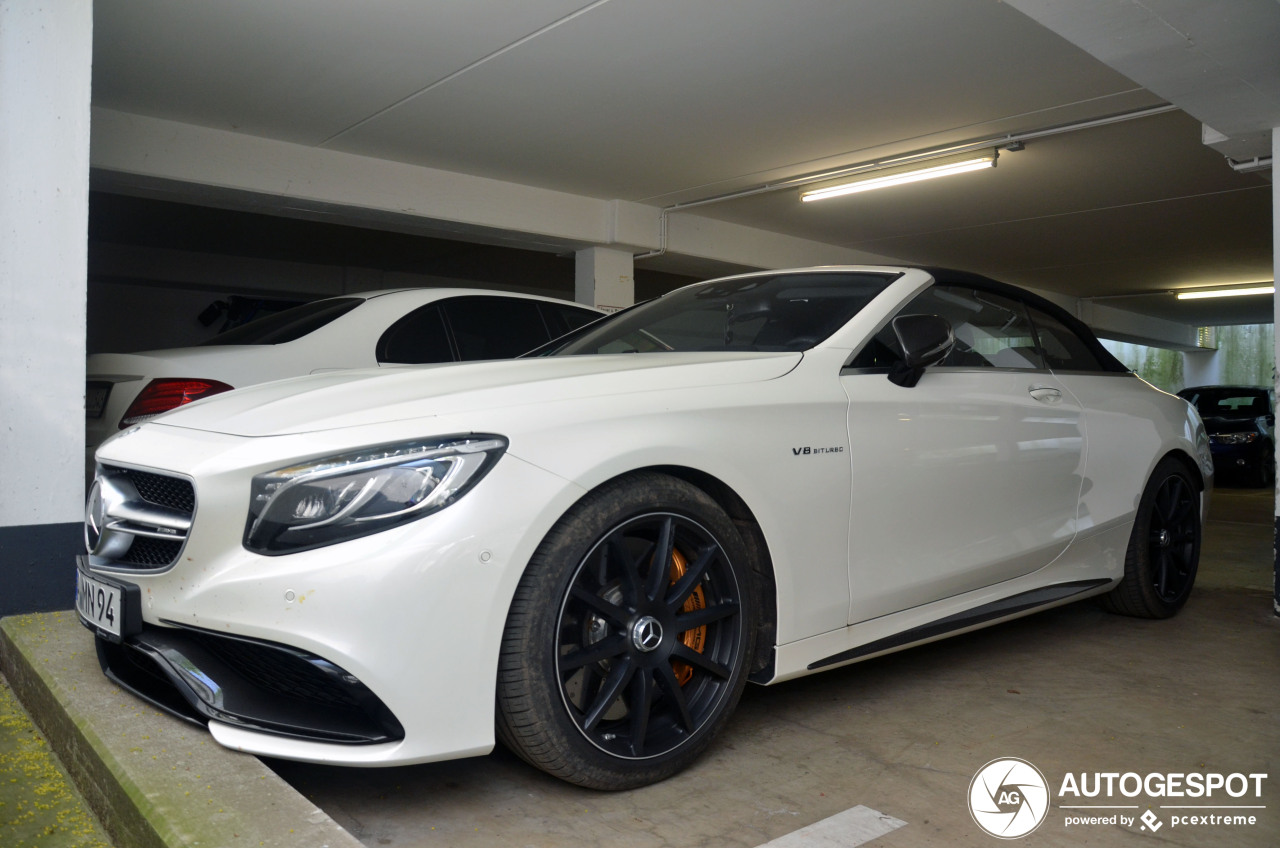 Mercedes-AMG S 63 Convertible A217