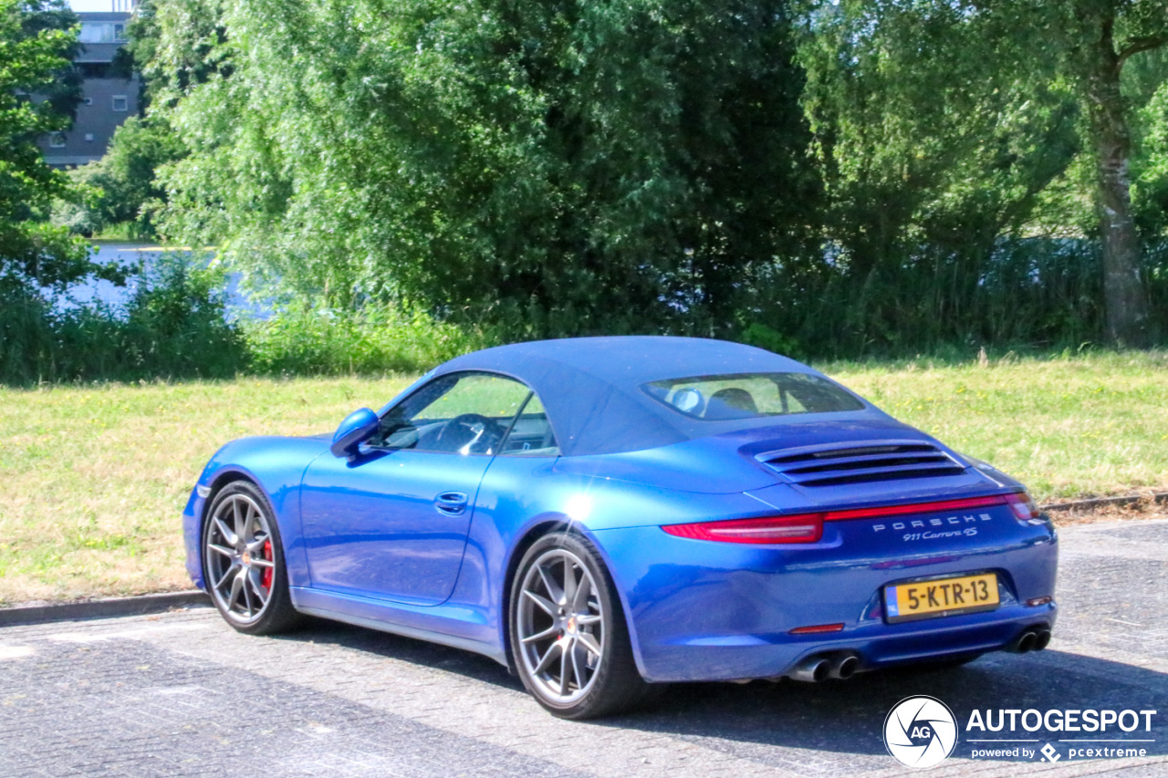 Porsche 991 Carrera 4S Cabriolet MkI