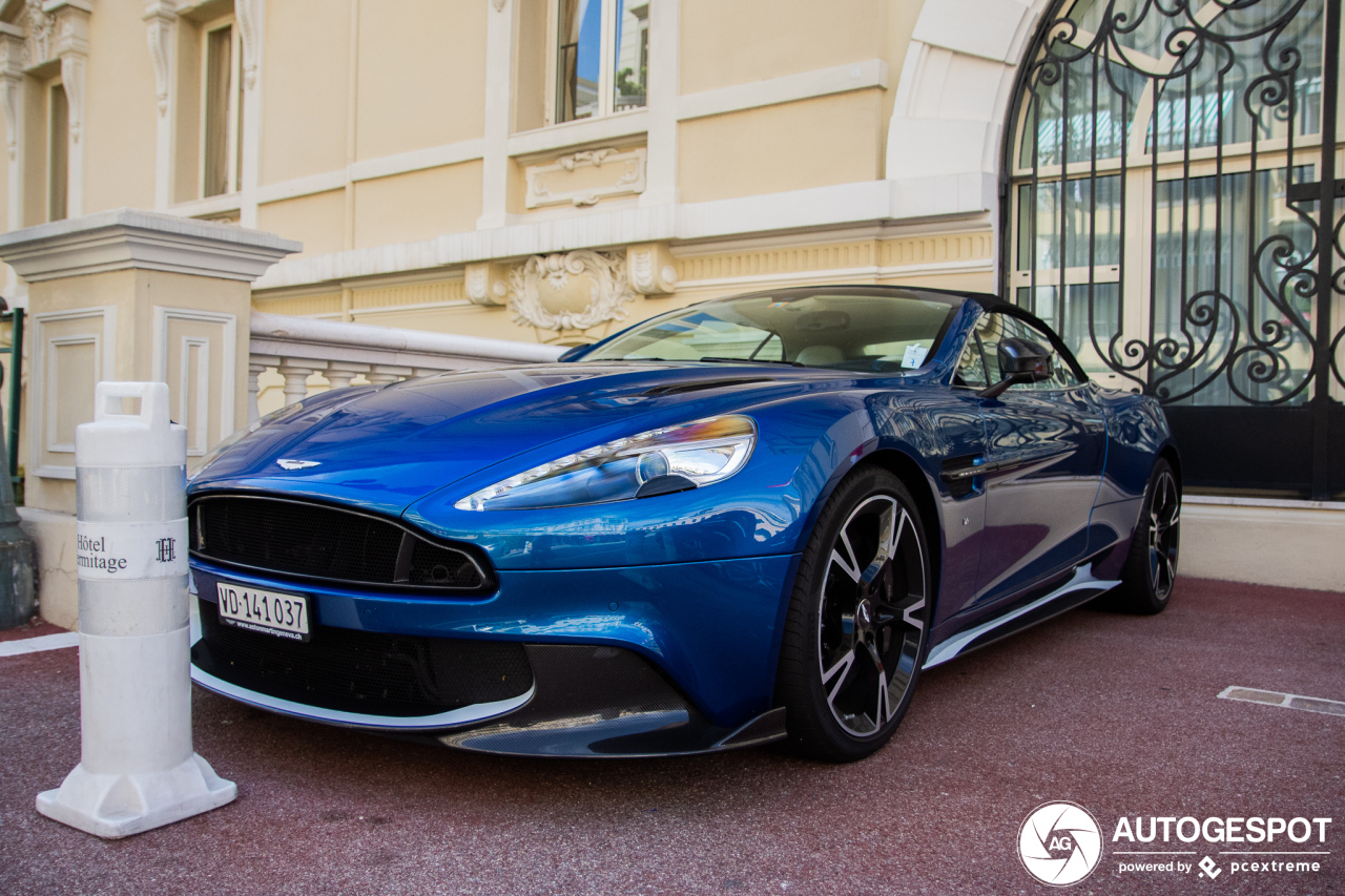 Aston Martin Vanquish S Volante 2017