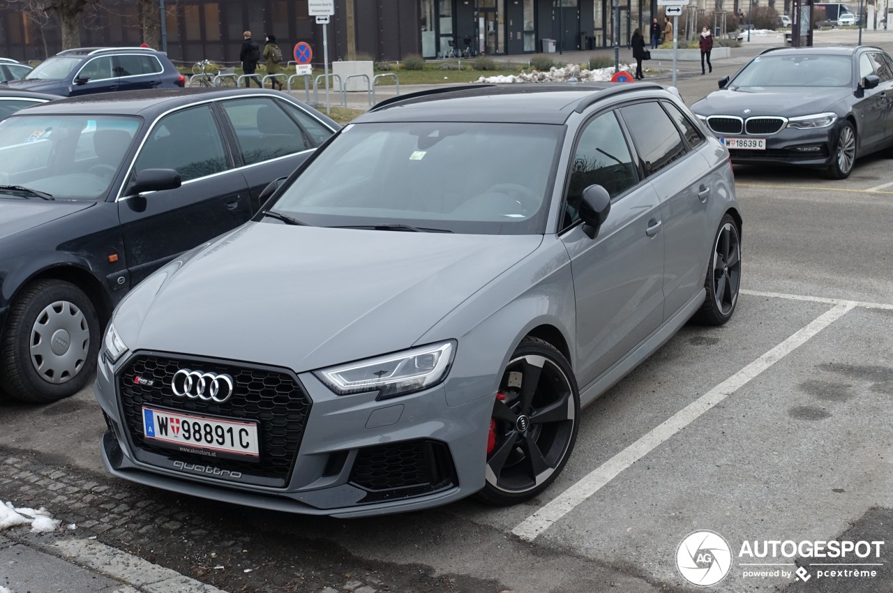 Audi RS3 Sportback 8V 2018