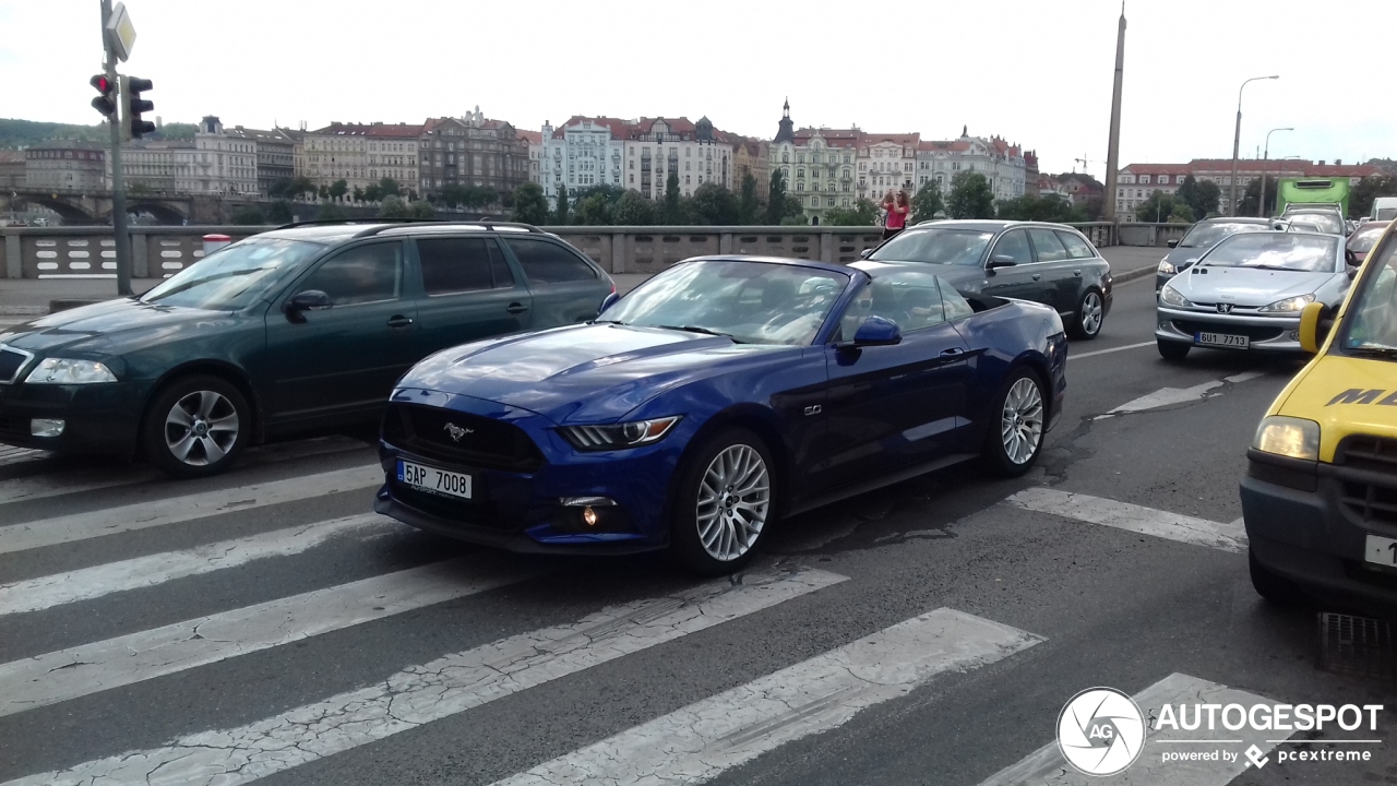 Ford Mustang GT Convertible 2015