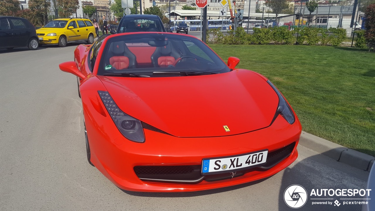 Ferrari 458 Spider