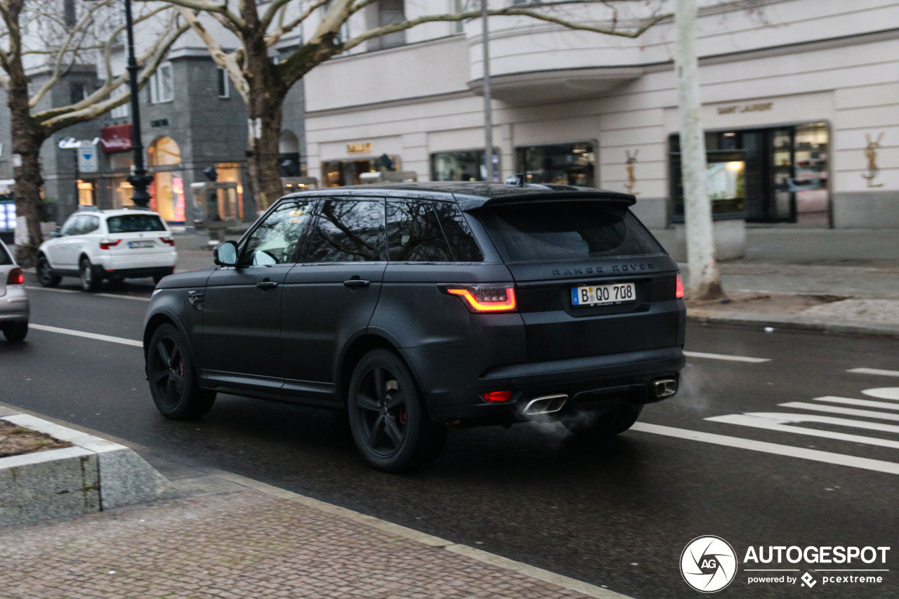 Land Rover Range Rover Sport SVR 2018