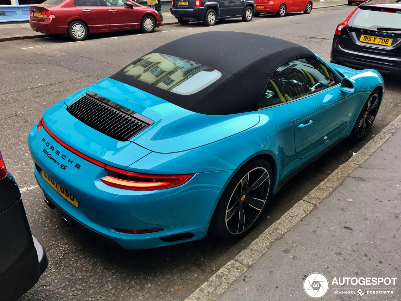 Porsche 991 Carrera 4S Cabriolet MkII